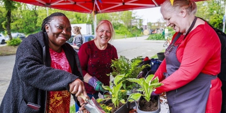 Lentepoets in de Jaak Coveliersstraat